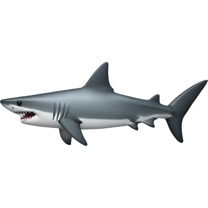 A hammer shark emoji