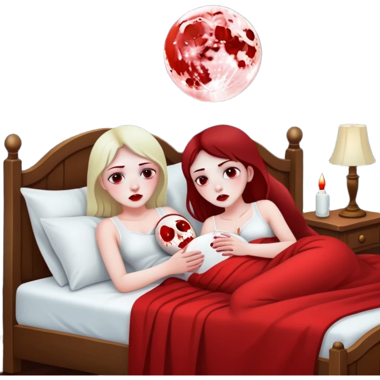 👫 🛌 🩸🌚 emoji