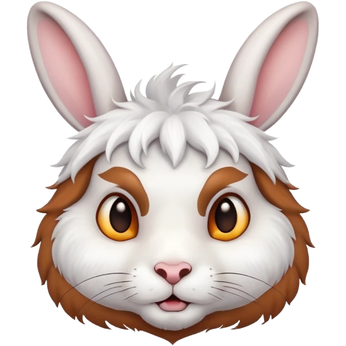 кролик з ріжками emoji