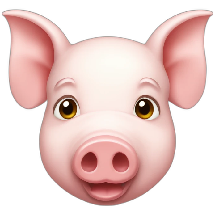 Cochon voilé emoji