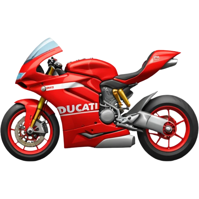 Un emoji de moto gp dé Ducati emoji