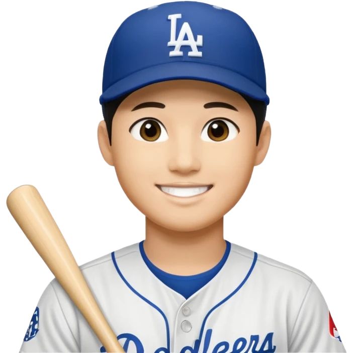 Shohei Ohtani (Đogers) baseball player  emoji