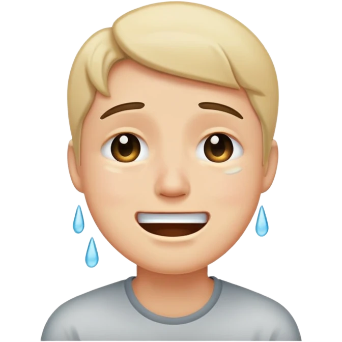 Smile cry emoji