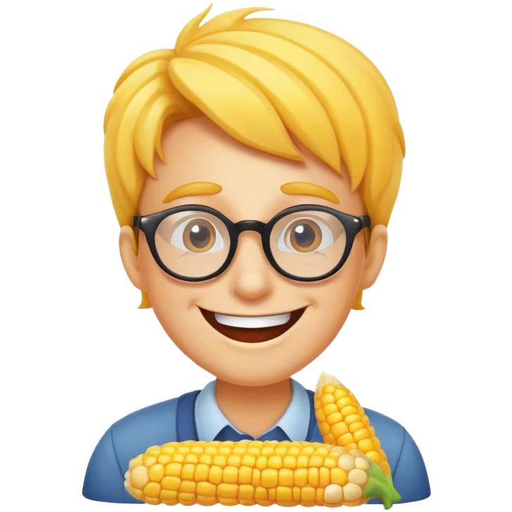 Cornball emoji