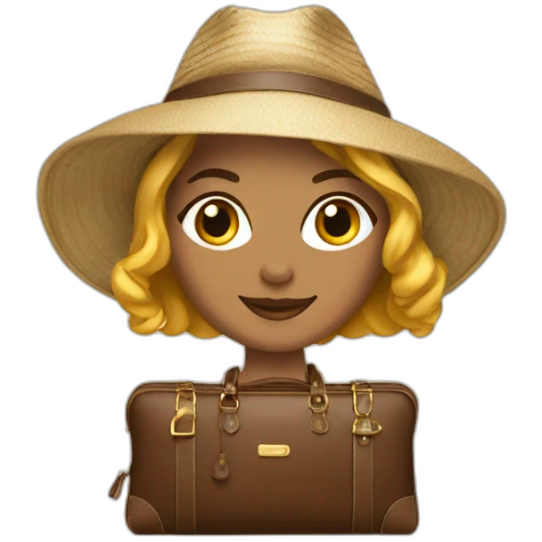 LUXURY WOMAN TRAVELER emoji