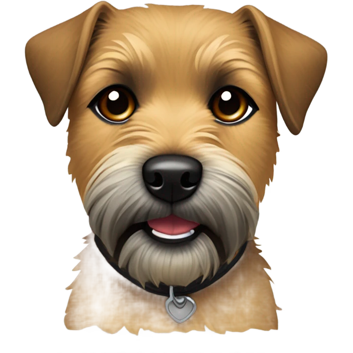 Border terrier  emoji