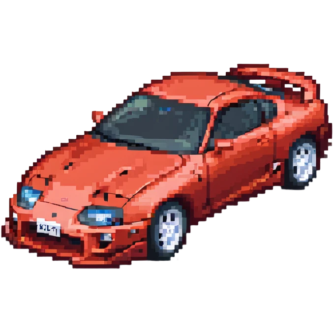 Toyota Supra MK4 car emoji