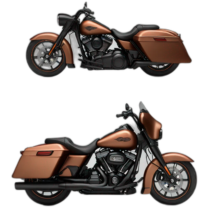 Harley davidson copper emoji