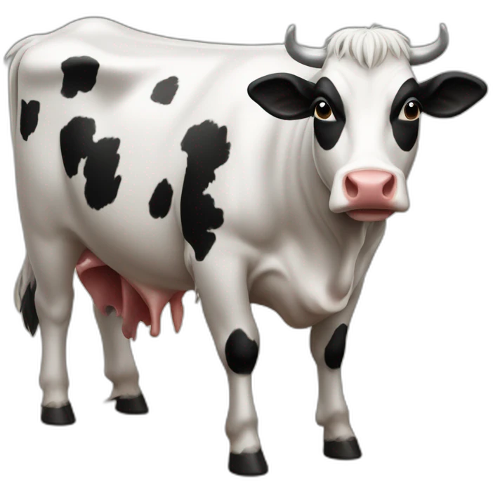 Un vache à l'abattoir emoji