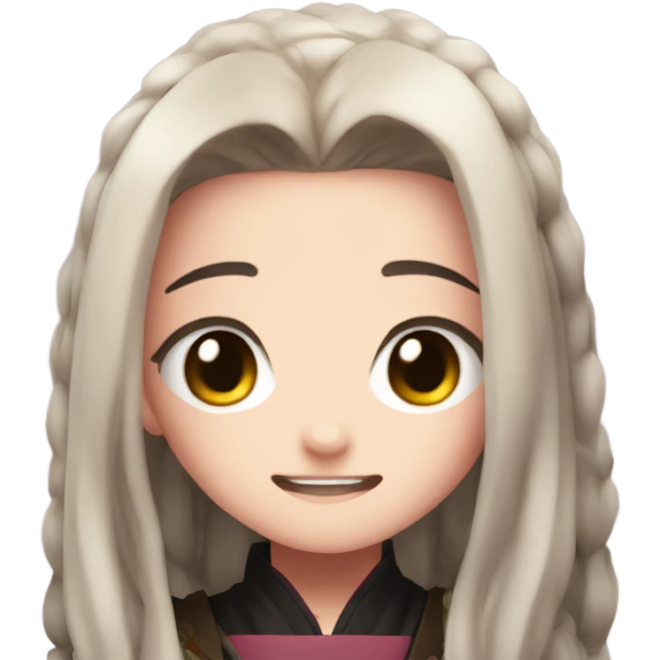 Nezuko from demon slayer emoji