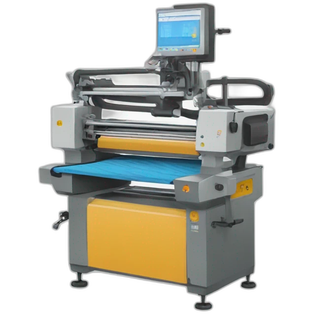 screenprinting machine emoji