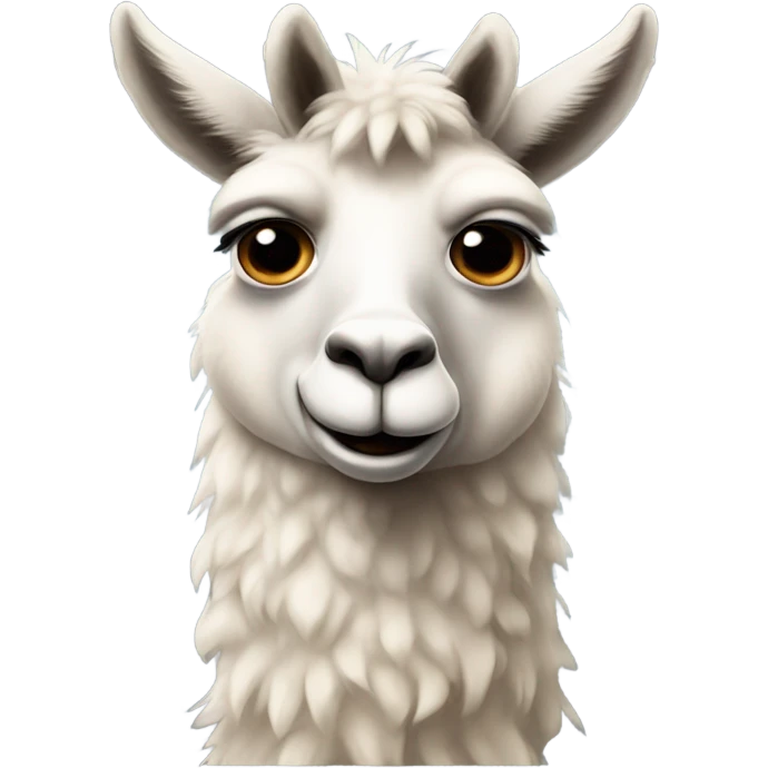 sad lama emoji