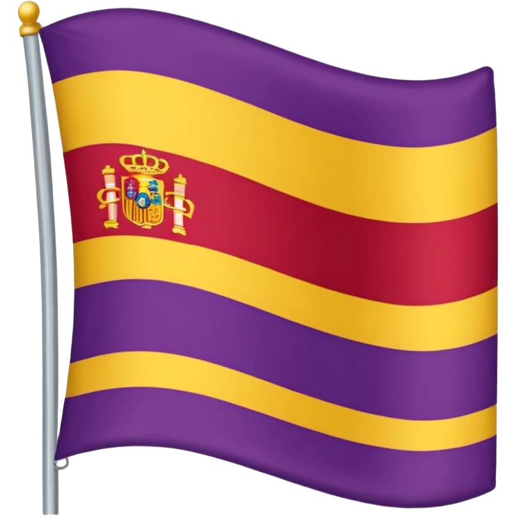 Bandera republicana española emoji