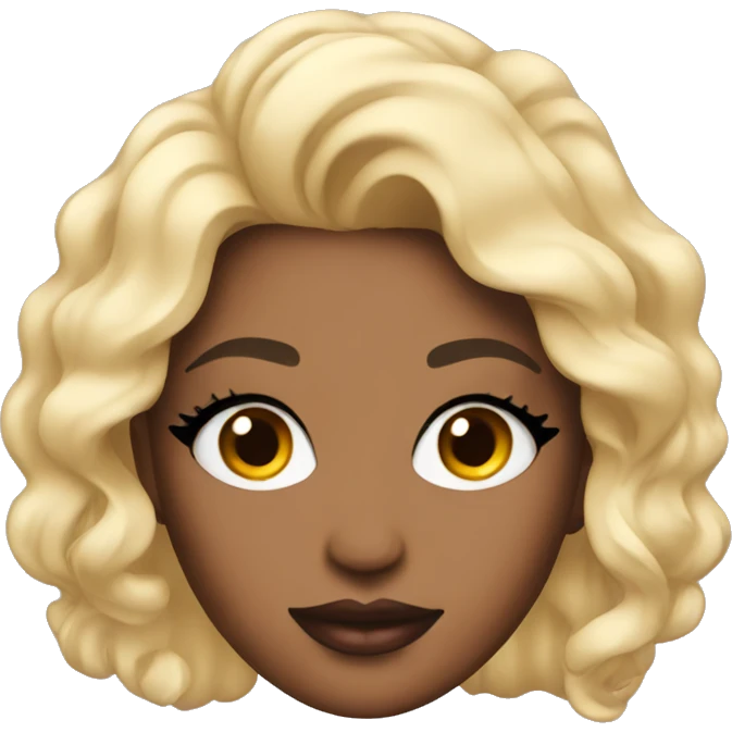 A trendy makeup product emoji