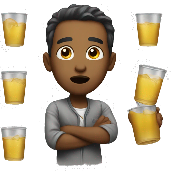Thirsty  emoji