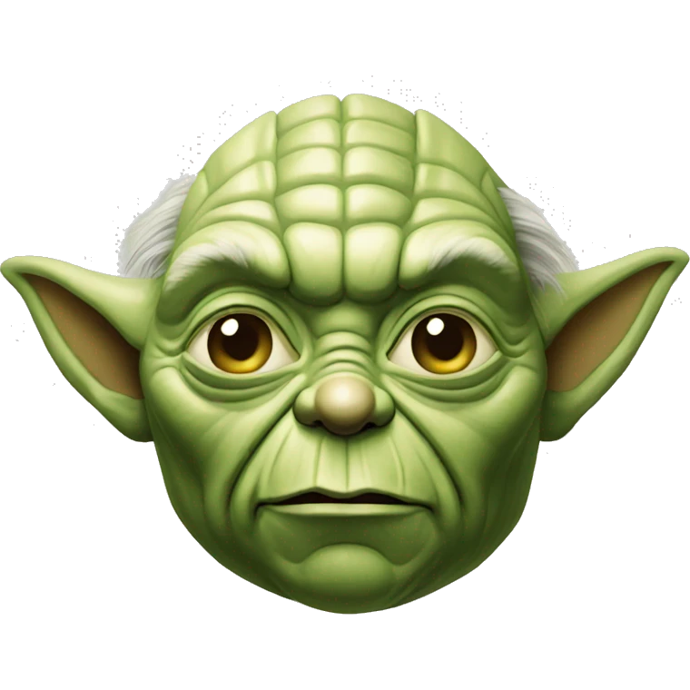 master yoda face emoji