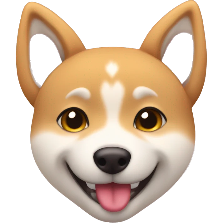 siba inu adore | crush | hearts | in love | smiling face with hearts emoji