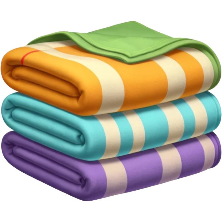 A realistic bundle of Blankets emoji