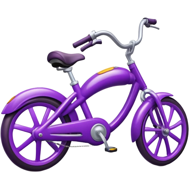 eggplant on a bike emoji