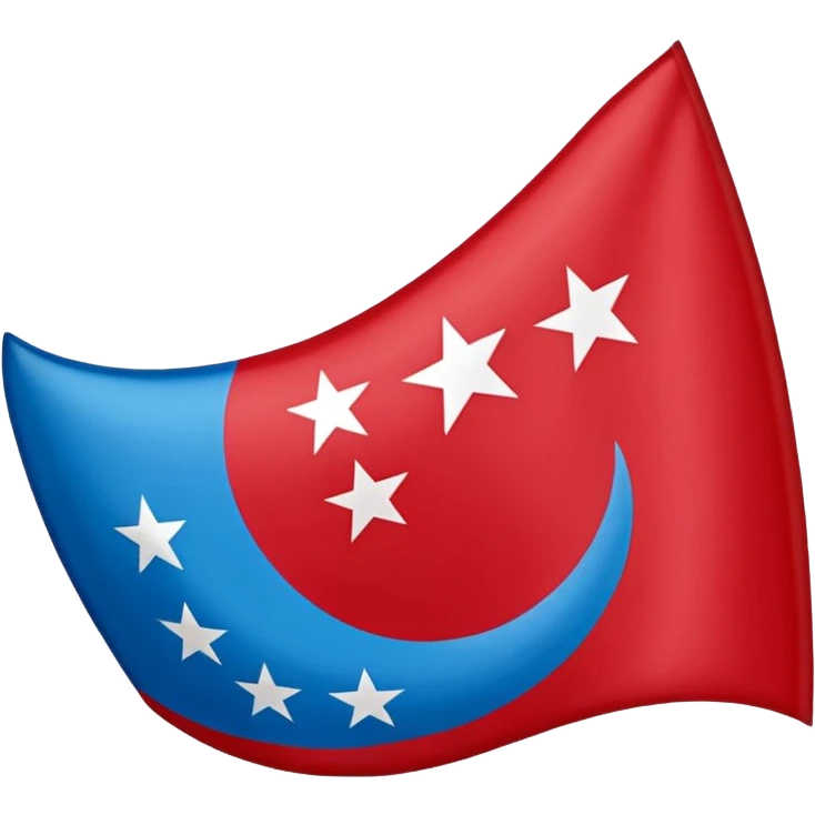 Iraqi Turkmen flag emoji  emoji