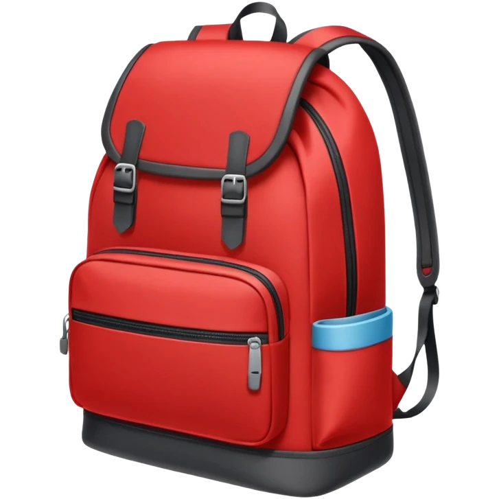 red BackPack emoji