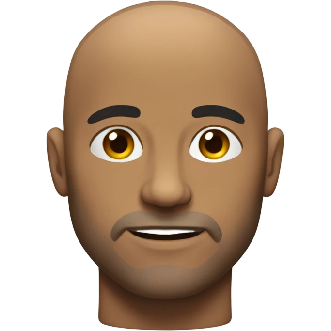 bald strong man emoji