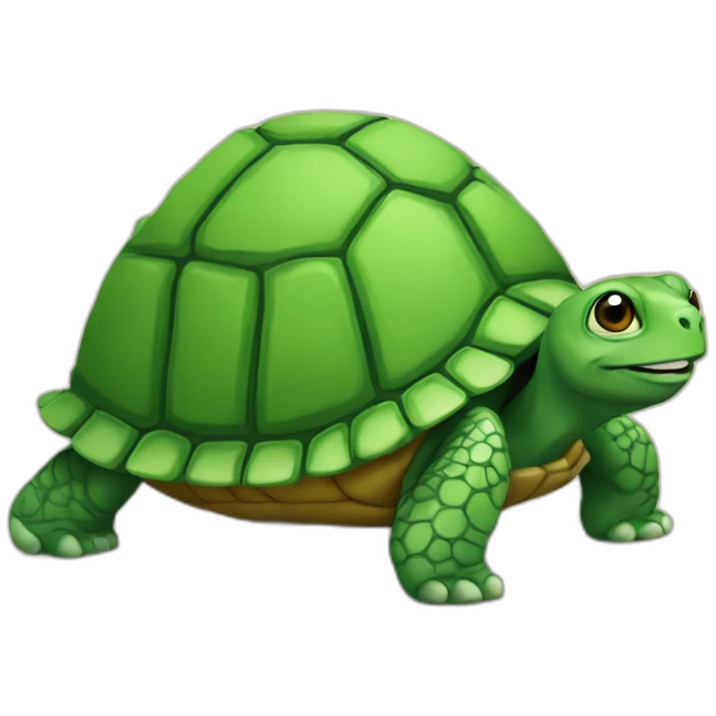 Chat sur tortue emoji