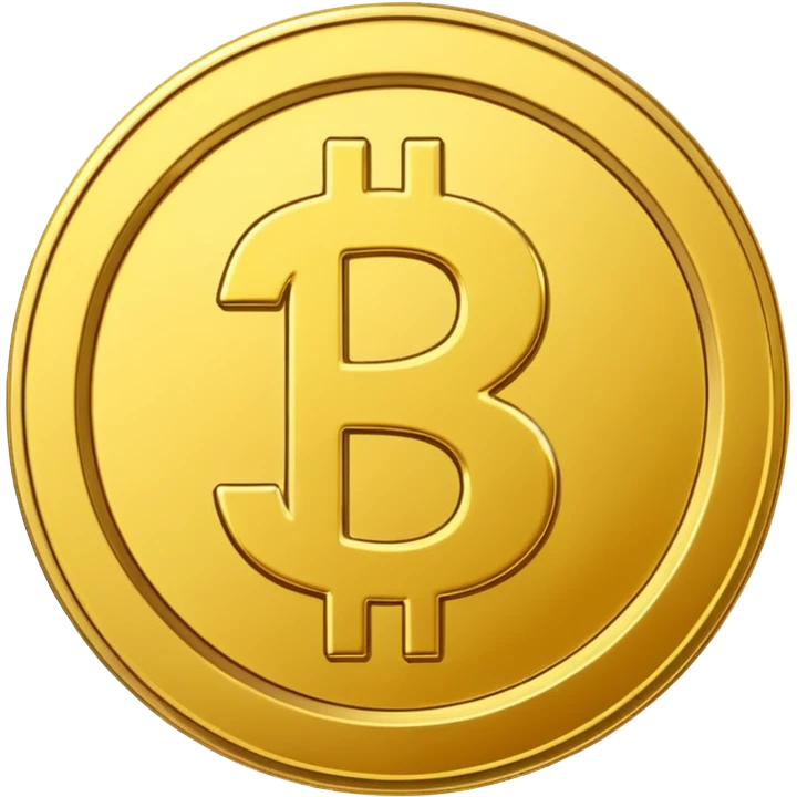 Gold coin with dollar sign WhatsApp emoji emoji