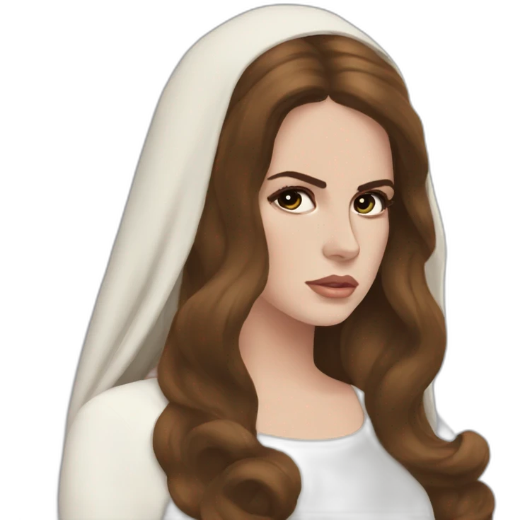 Lana del Rey disappointed emoji