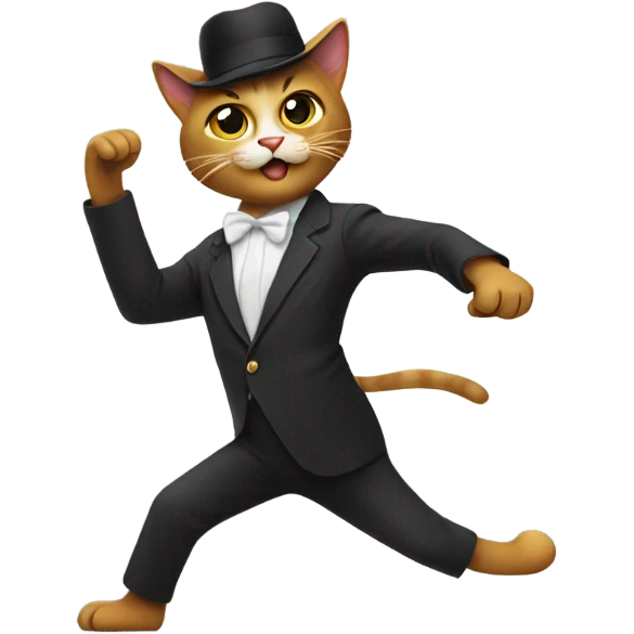 Cats salsa dancing emoji