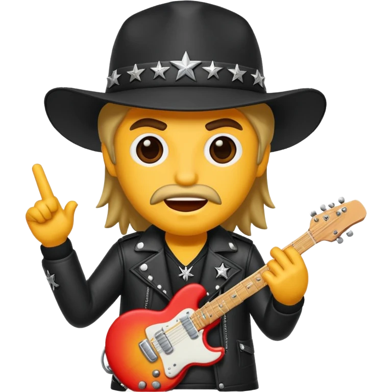 rockstar man emoji