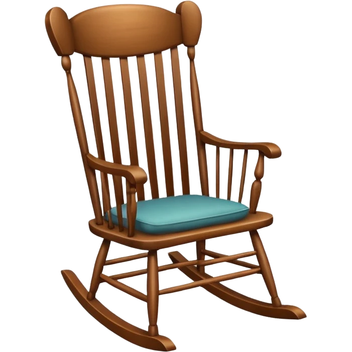 A rocking chair emoji