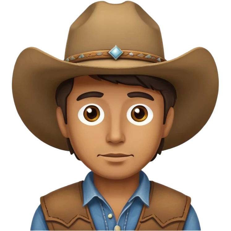 classic cowboy emoji