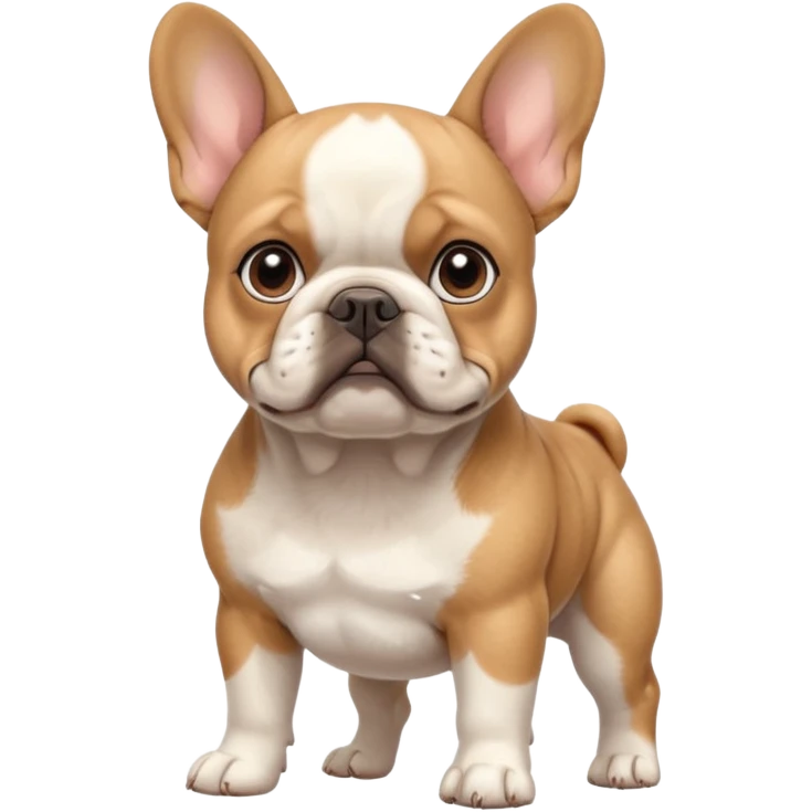 Bouledogue français corps emoji