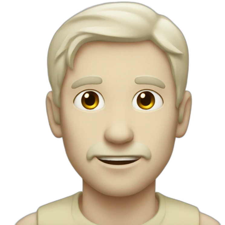 the pale men emoji