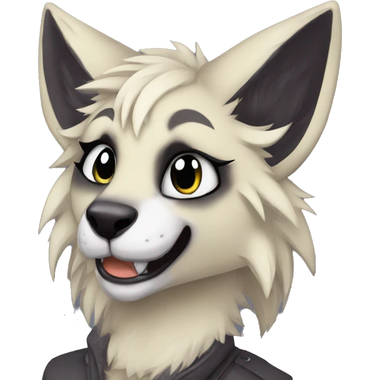 Edgy anthro furry by Falvie, LiLaiRa, AngieWolf emoji