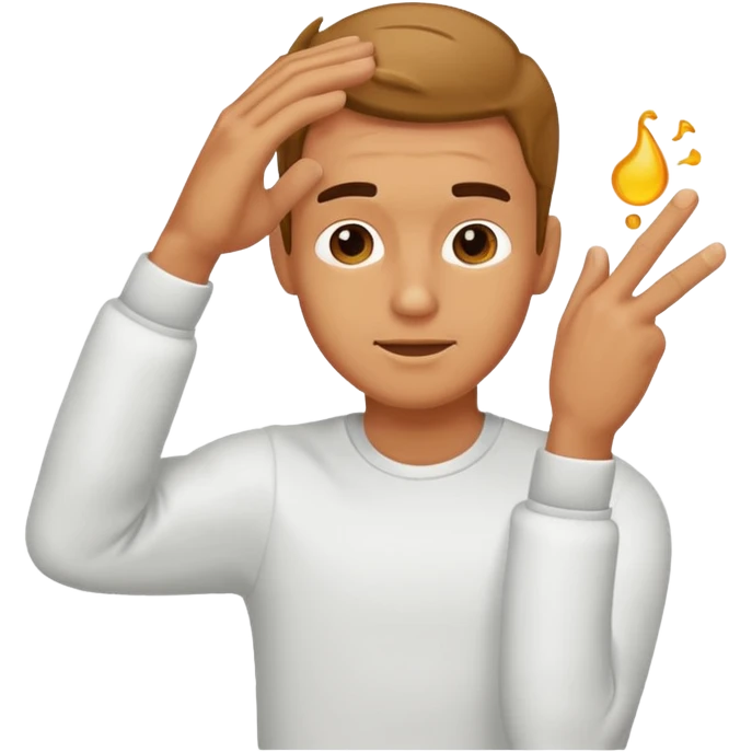 dabbing man emoji