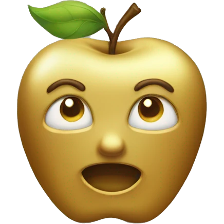 Gold Apple  emoji