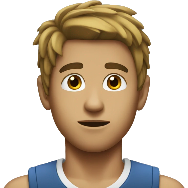 chad face quiet emoji
