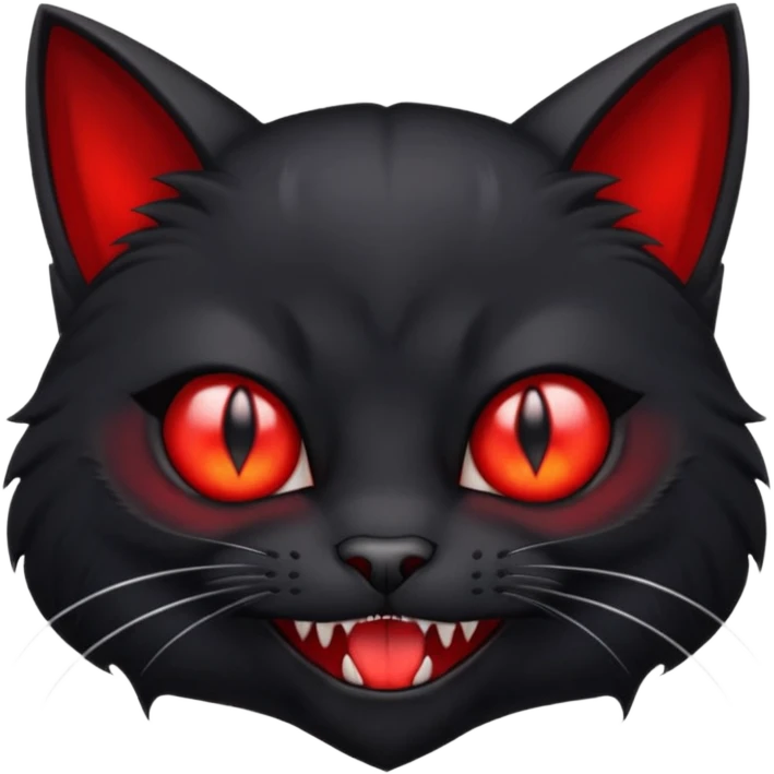 Vampire cat  emoji