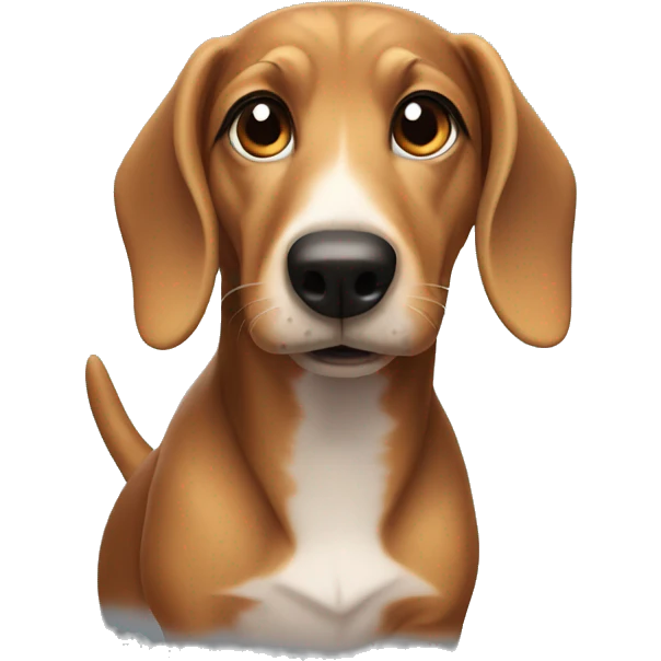 Dashound  emoji