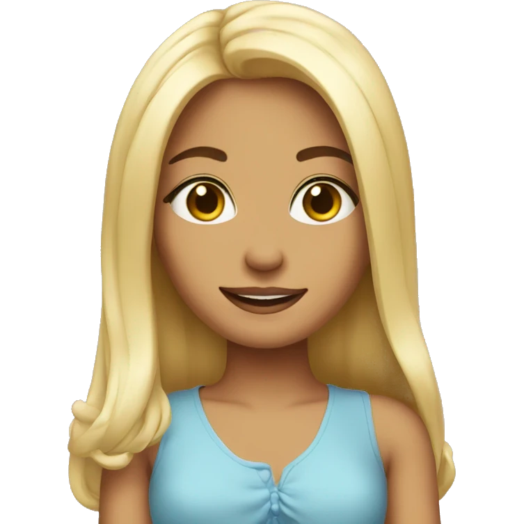 Pretty girl emoji