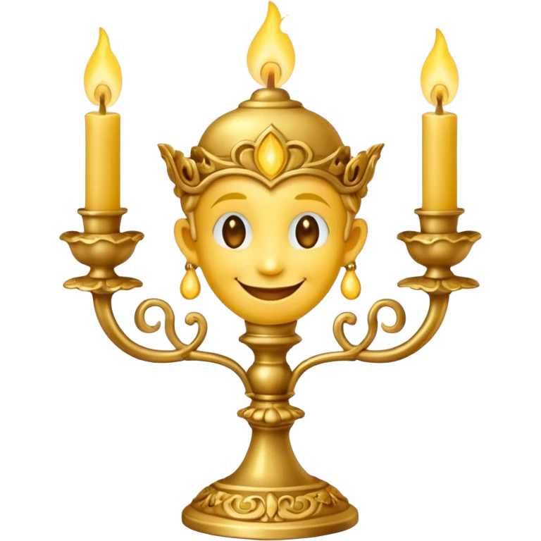 Character in Beauty and the Beast: Candlestick Lumia emoji