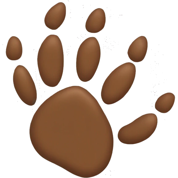 Bear paws emoji