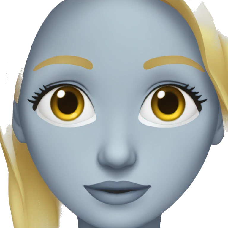 Kristina Alymova blue4 eyes emoji