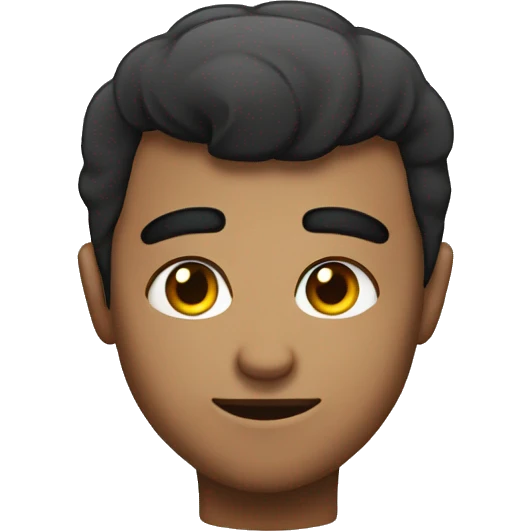 a eyebrow raise while smirking emoji