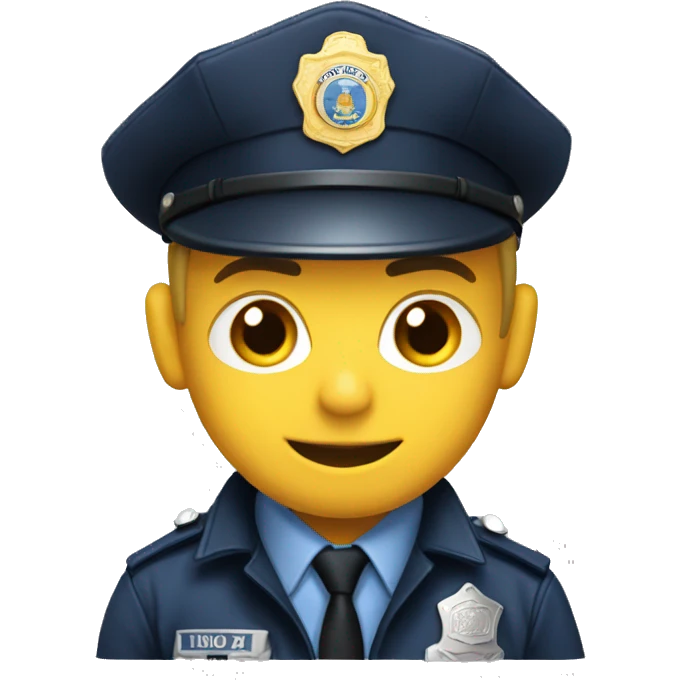 policeman tactical emoji