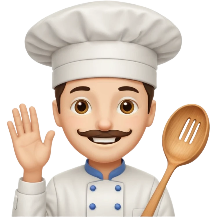 funny character with cook hat  emoji