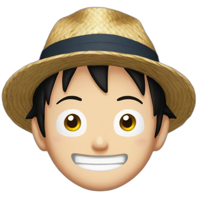Luffy emoji