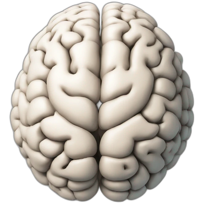 human-brain emoji